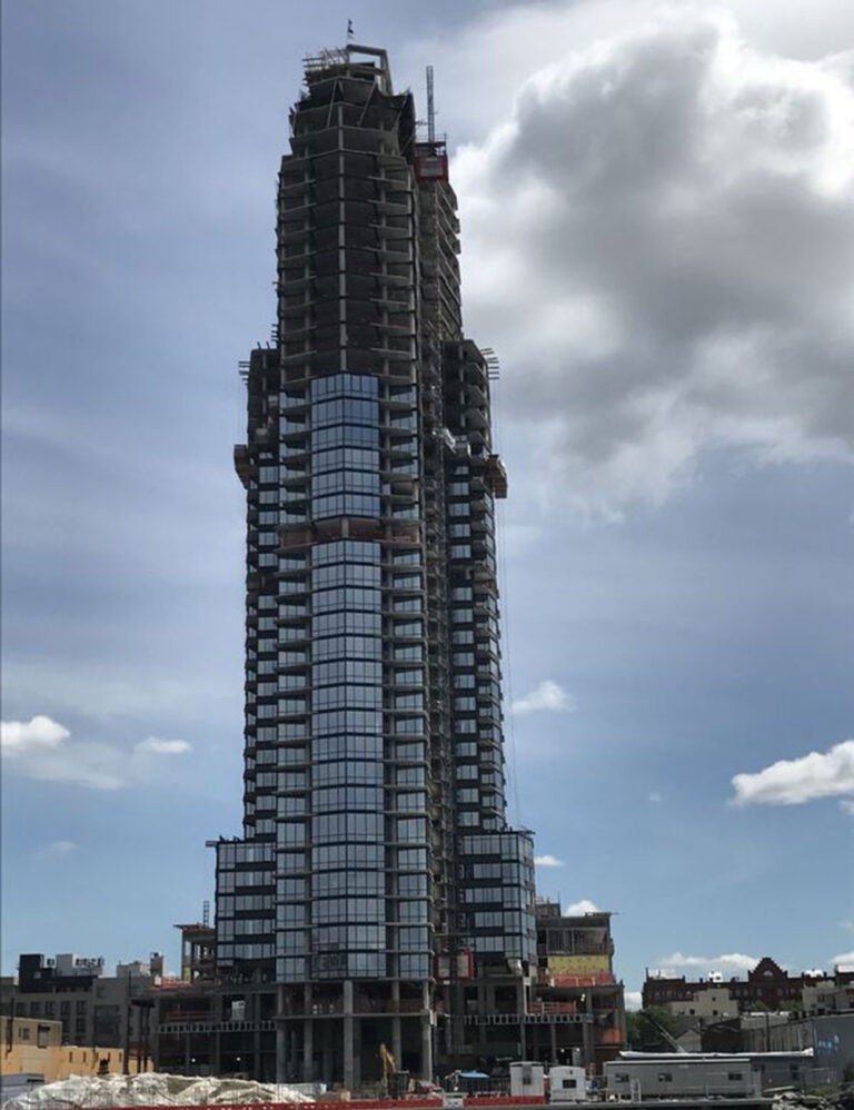 145 West Street in Brooklyn, New York Facade