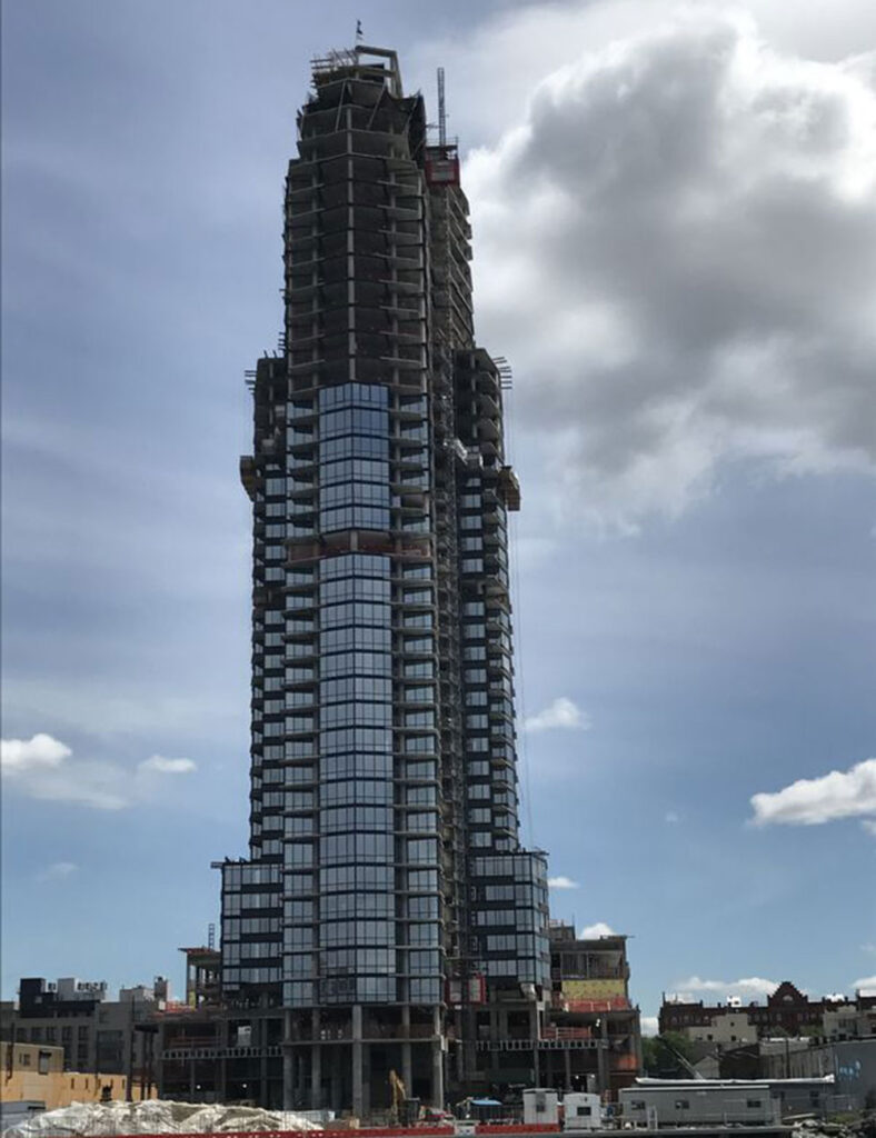 145 West Street in Brooklyn, New York Facade