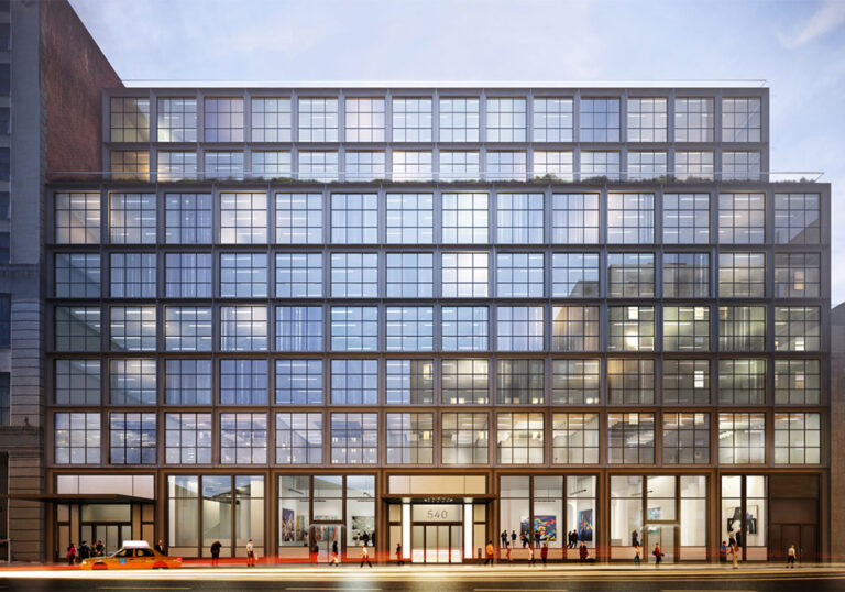 540 W 26th in New York, New York Facade