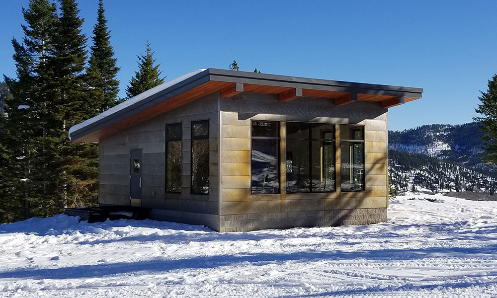 Bridger Bowl Warming Hut in Bozeman, MT