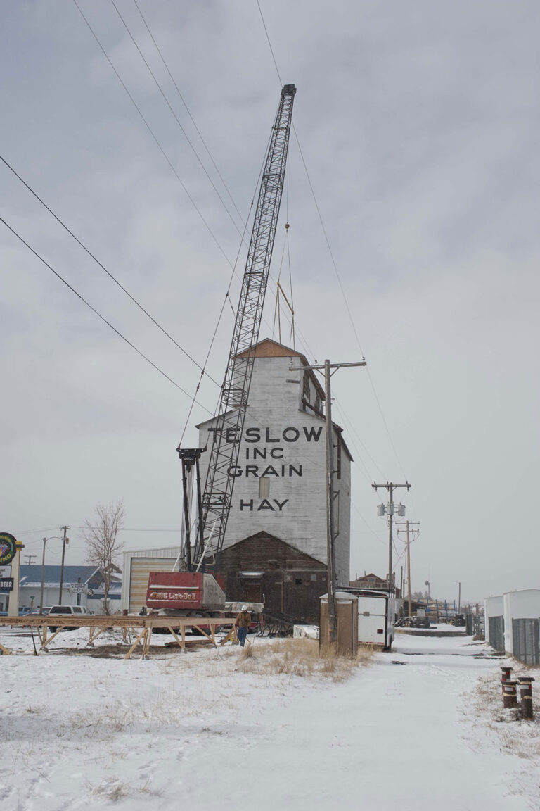 Teslow Grain Elevator in Livingston, MT Structure