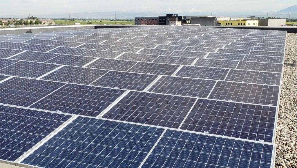 Structural Bozeman School Solar