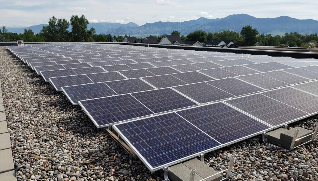 Structural Bozeman School Solar