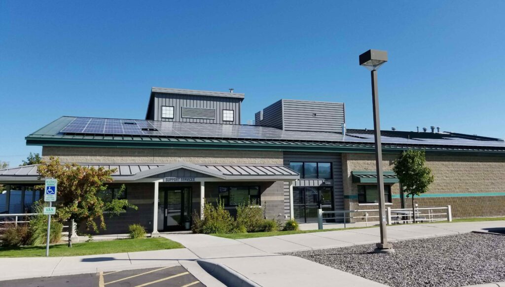 Structural Bozeman School Solar