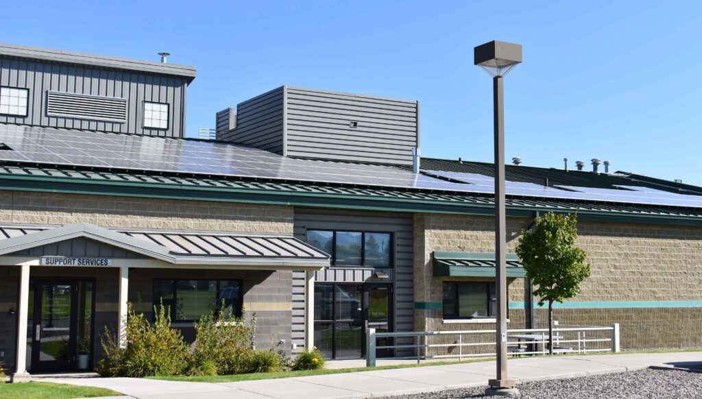 Structural Bozeman School Solar